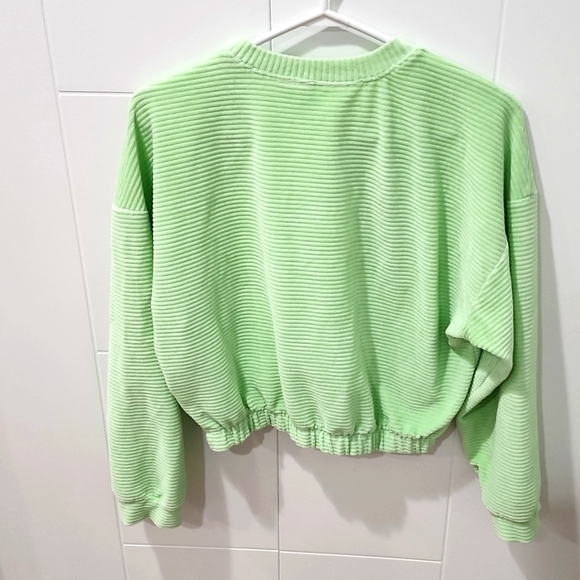 Lime green sweatshirt - Picture 3 of 3